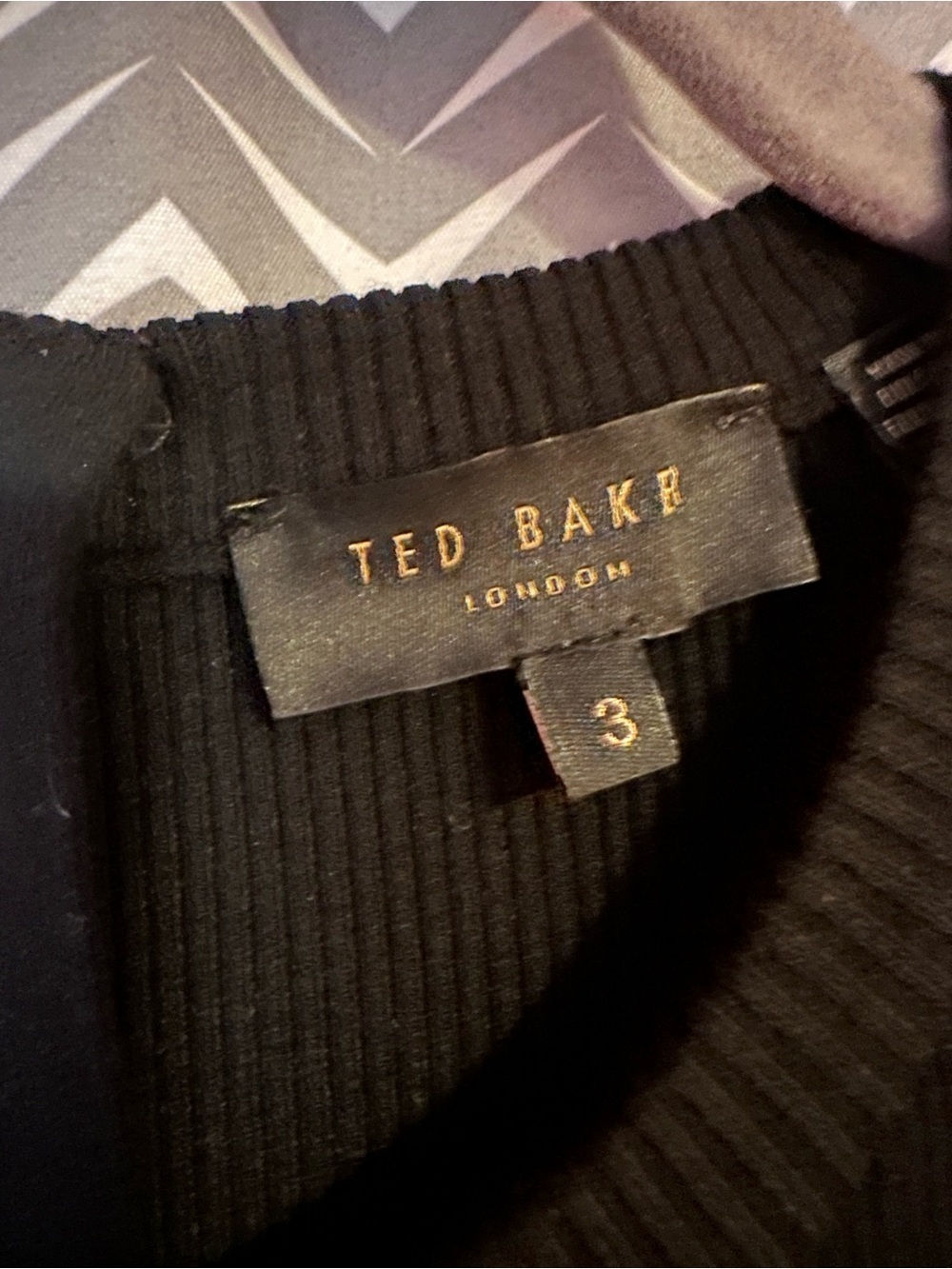 Ted Baker London | Klaudid Boucle Minidress, size 3 (US 8/M) - Picture 6 of 7